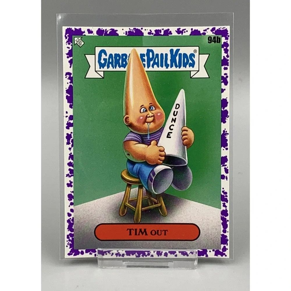 2020‎ Topps Garbage Pail Kids Late to School Jelly Purple Tim Out #94b 9o3